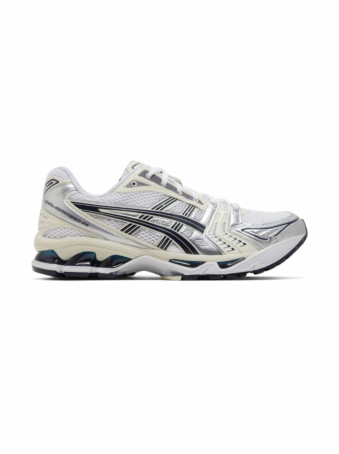 Asics Gel Kayano 14 White Midnight – SOLEPRO SHOE STORE