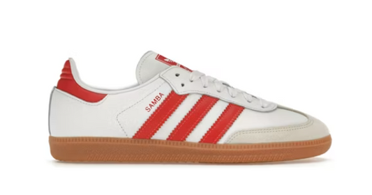 Samba White Red (womens)